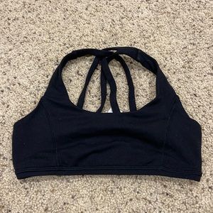 Ivivva Size 10 Black Bra EUC